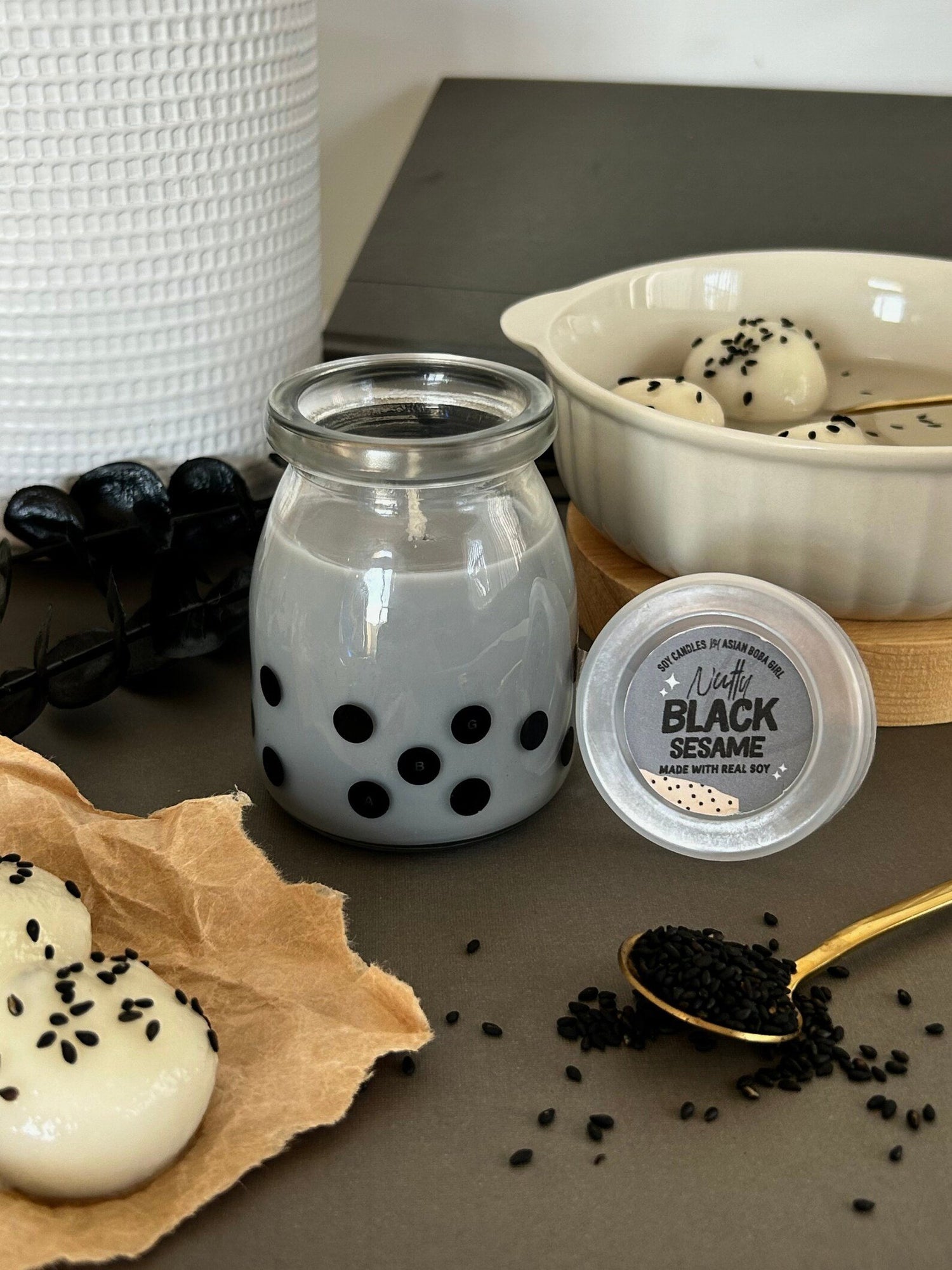 Black Sesame Candle