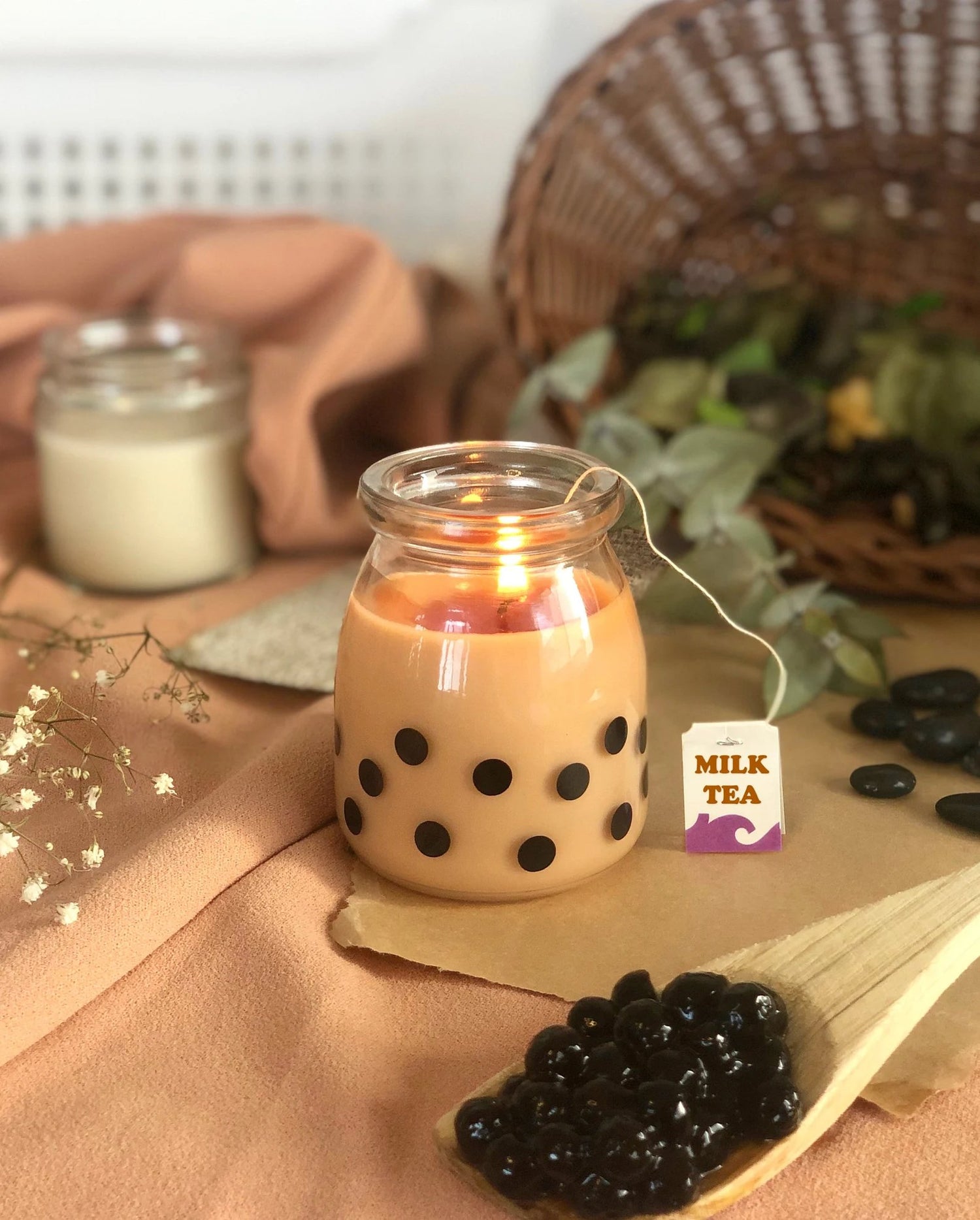 Boba Candle