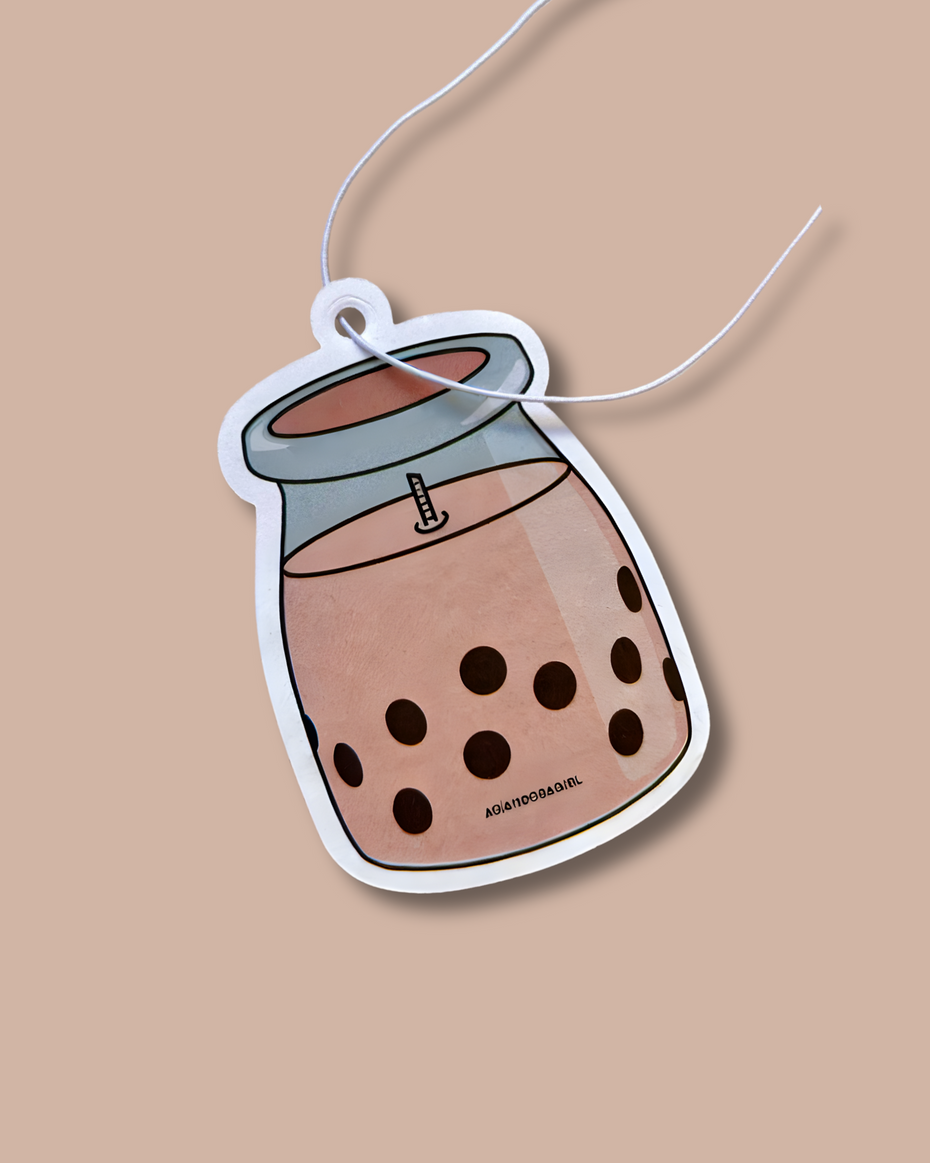 Milk Tea Car Freshener