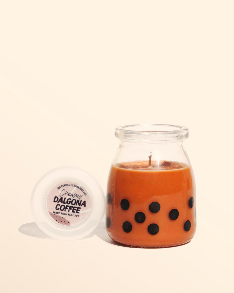 Dalgona Coffee Candle