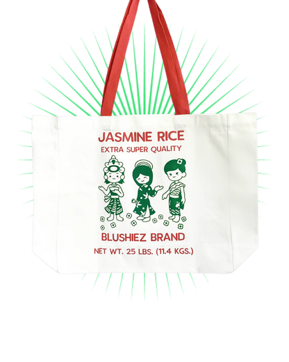 Jasmine Rice Canvas Bag