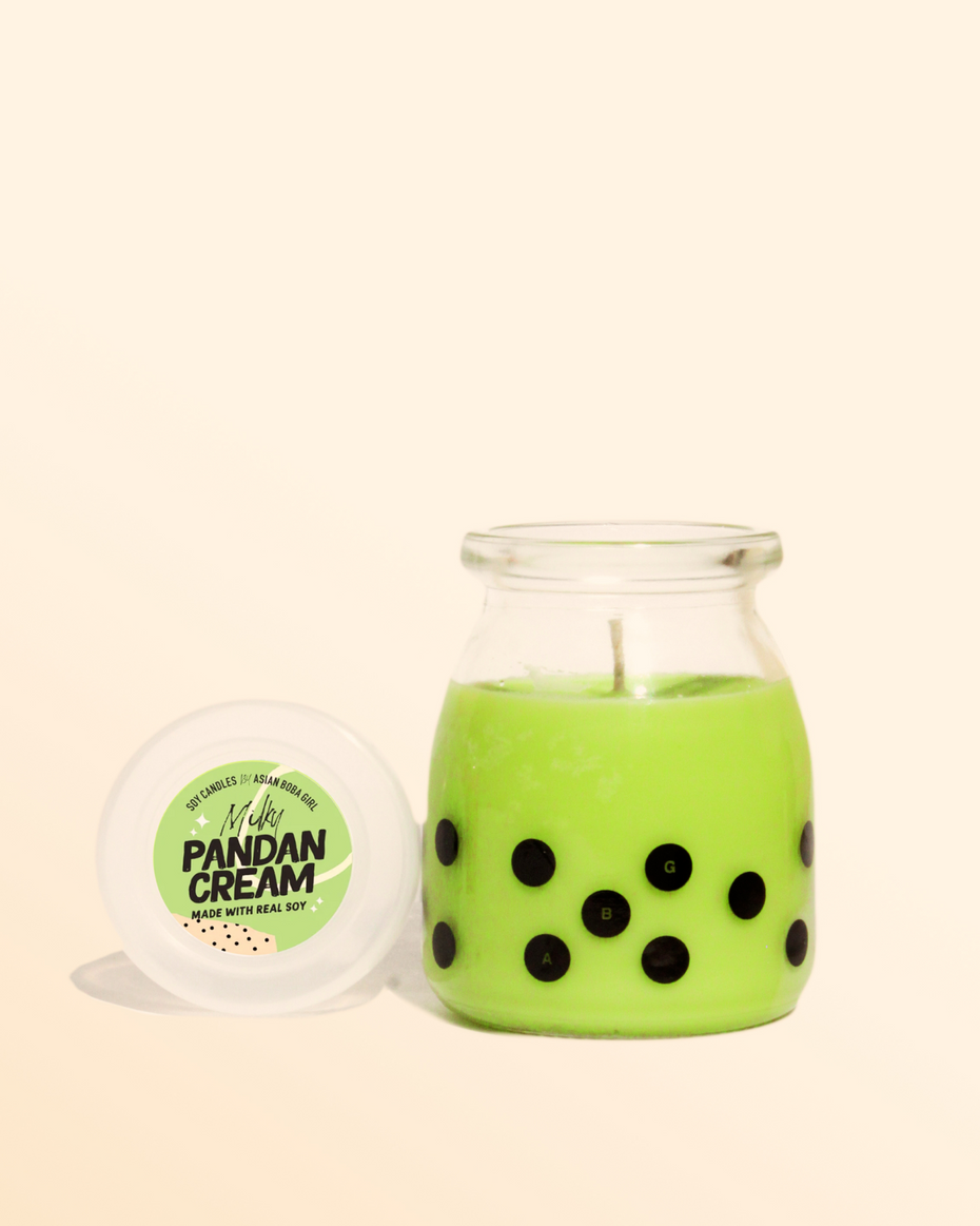 Pandan Cream Candle