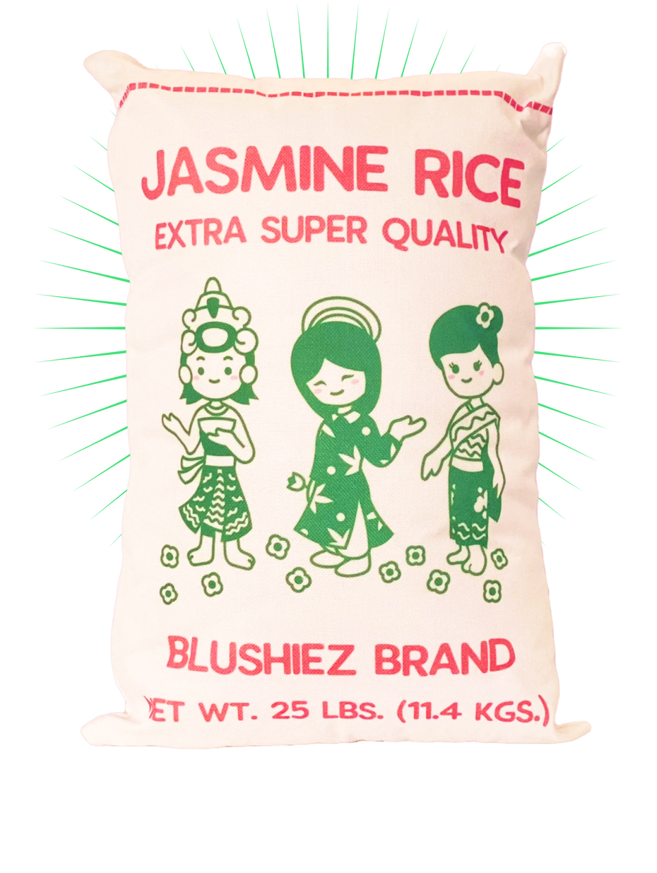 Jasmine Rice Pillow Plush