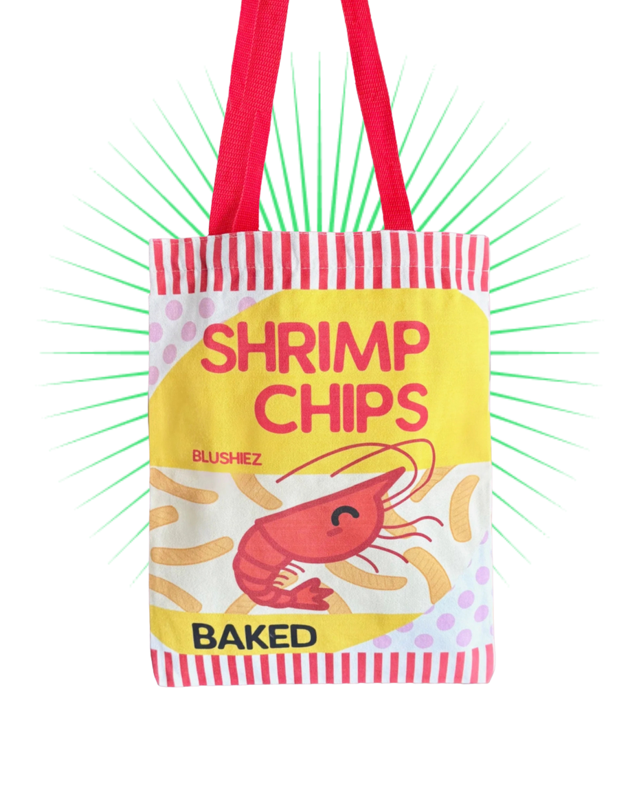 Shrimp Chips Tote Bag