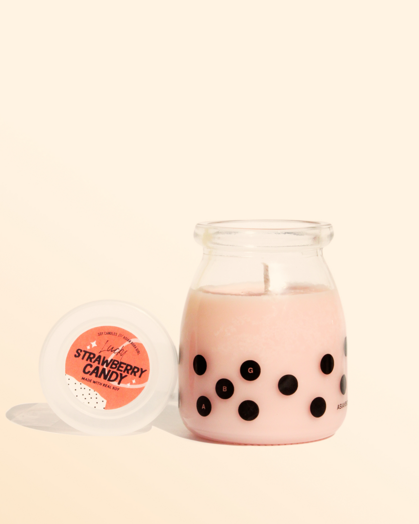 Strawberry Candy Candle