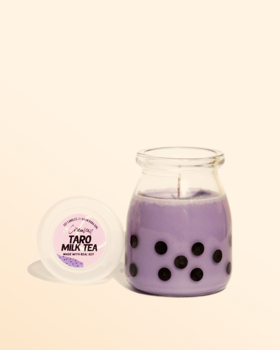 Taro Milk Tea Candle