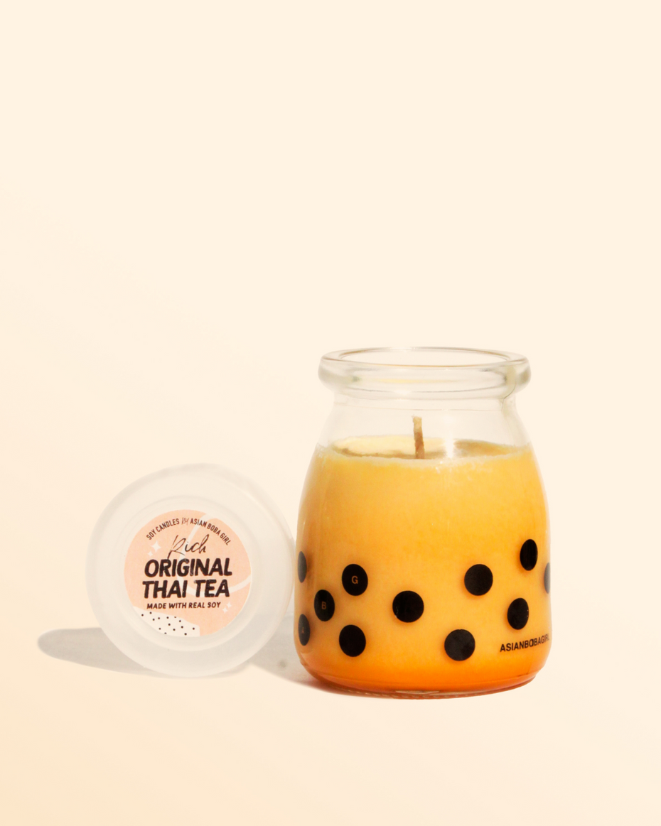 Thai Tea Boba Candle