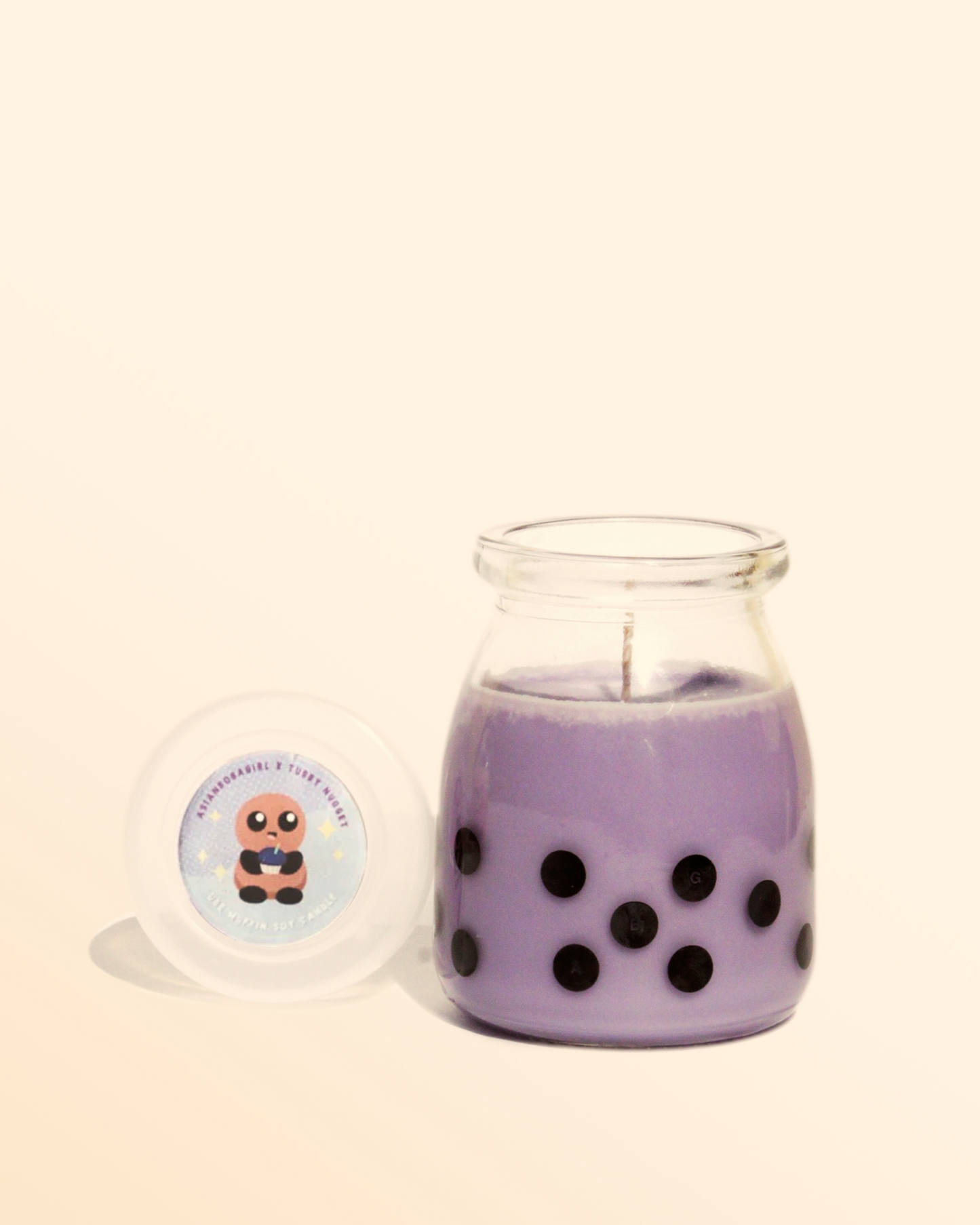 Tubby's Ube Muffin Candle