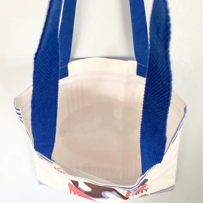 White Bunny Canvas Bag